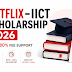 Netflix–IICT Scholarship 2026: Get Up to 80% Fee Support